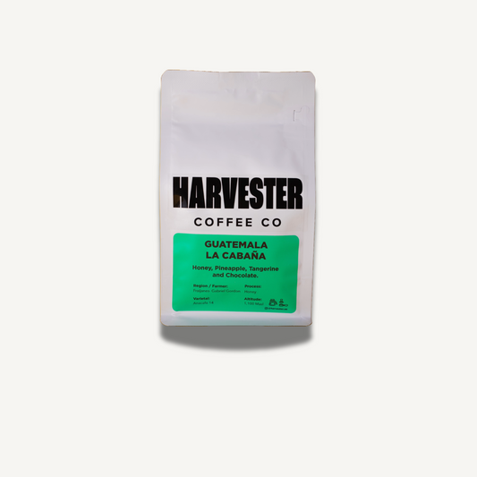 Guatemala La Cabaña honey-processed specialty coffee in 250g bag from Fraijanes region