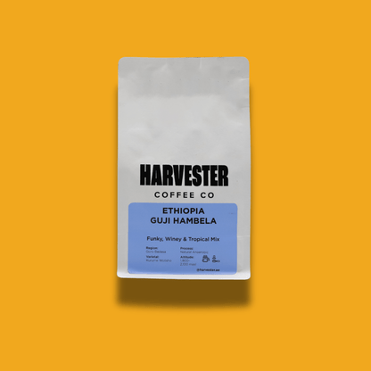 Ethiopia Guji Hambela Natural Anaerobic - Harvester Coffee Co - Coffee beans